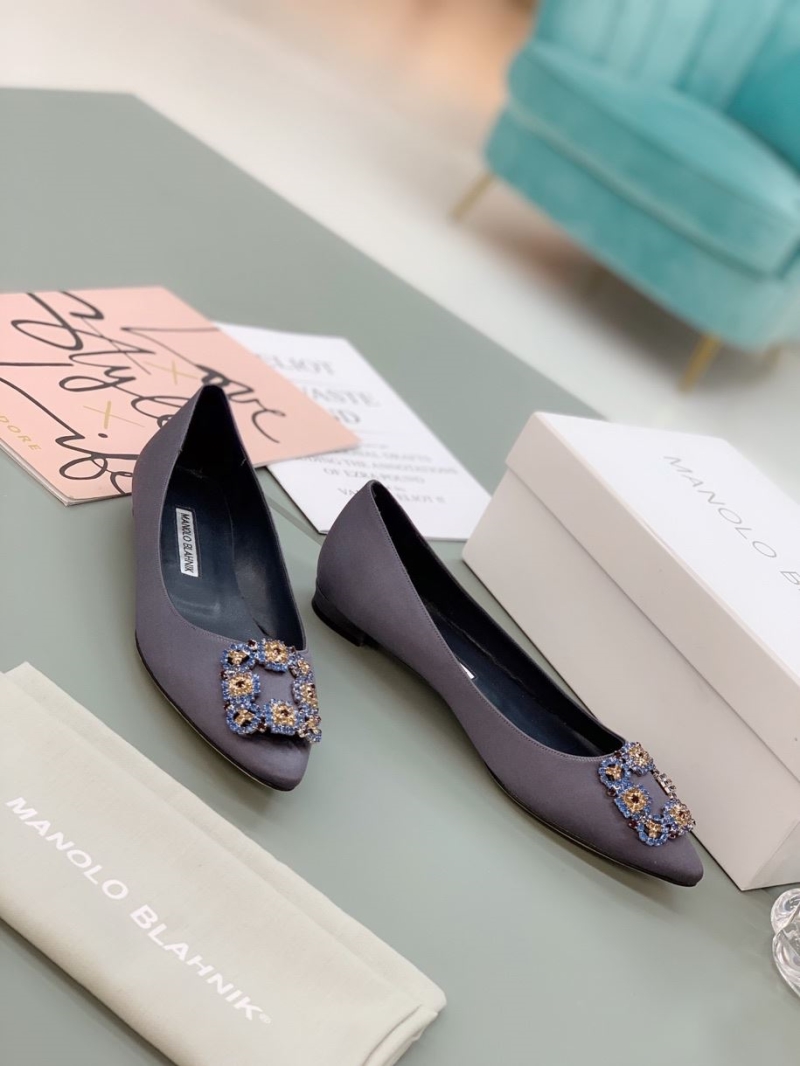 Manolo Blahnik flat shoes